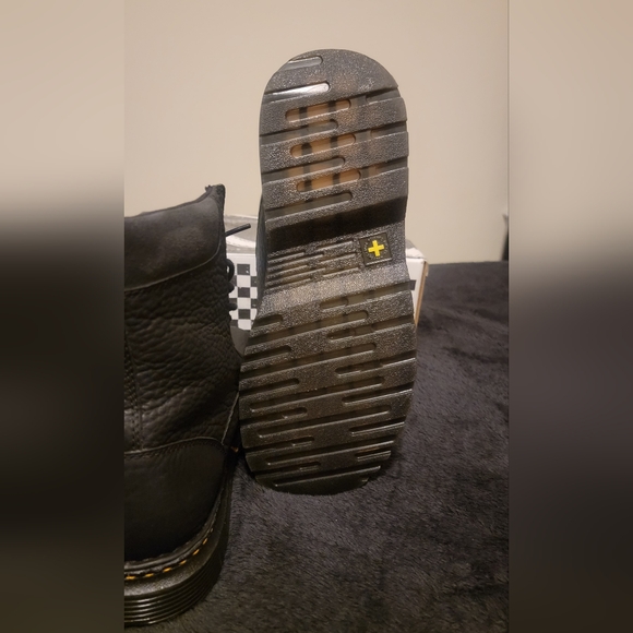 Doc Martens Vincent Black Boots Mens Size 12 - Picture 4 of 4